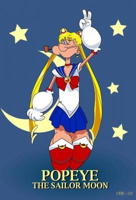 Popeye Sailor Moon
