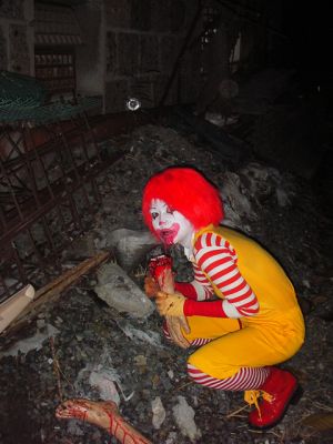 Ronald McGoul
Gathering ingredients for their famous Halloween Burger
