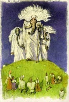 Oh no! More guys to have to worship.
I just hope they don't try to [i]enlighten[/i] us like the others
(By Waldemar Von Kozak)
